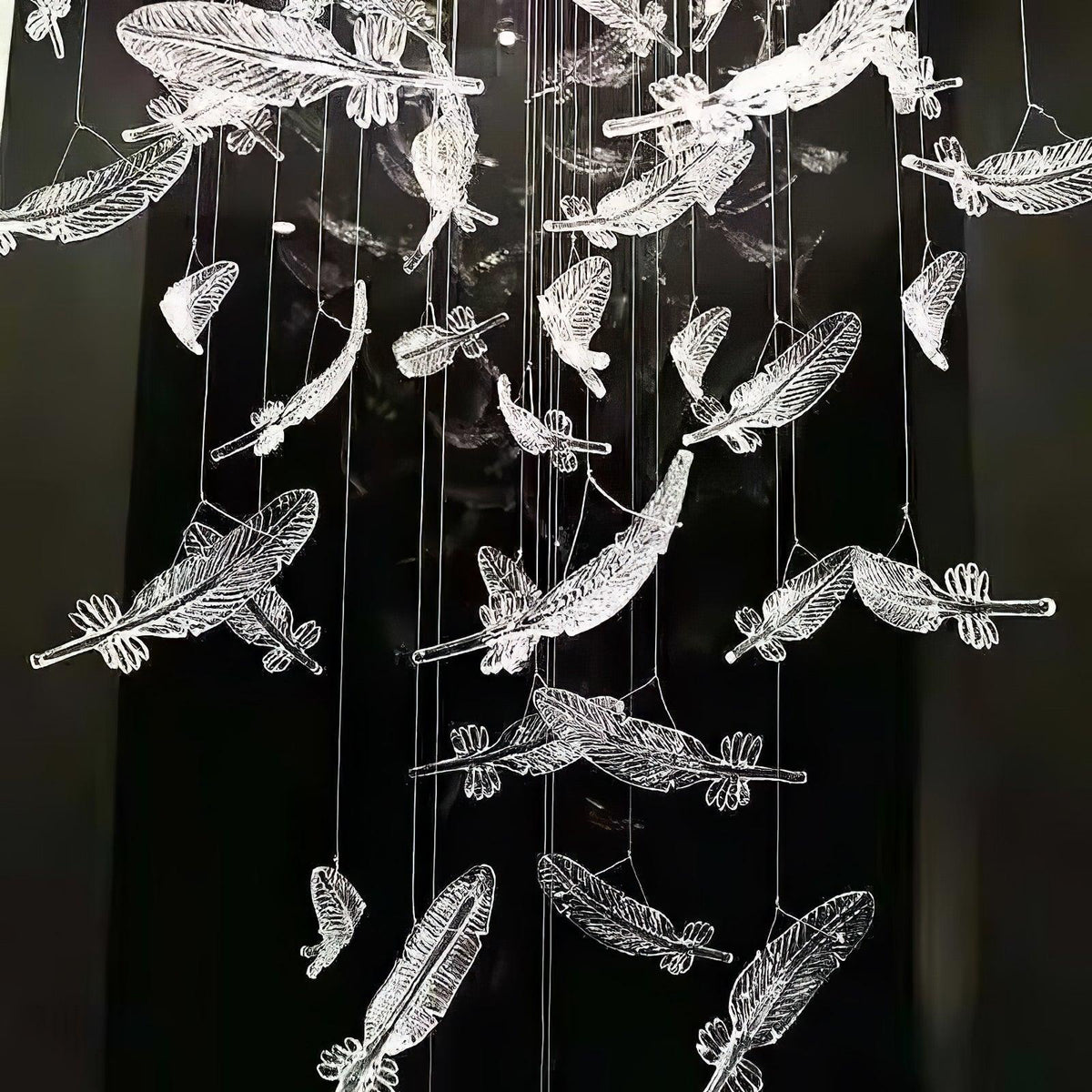 Vardenelle Glass Chandelier-Moonnatur