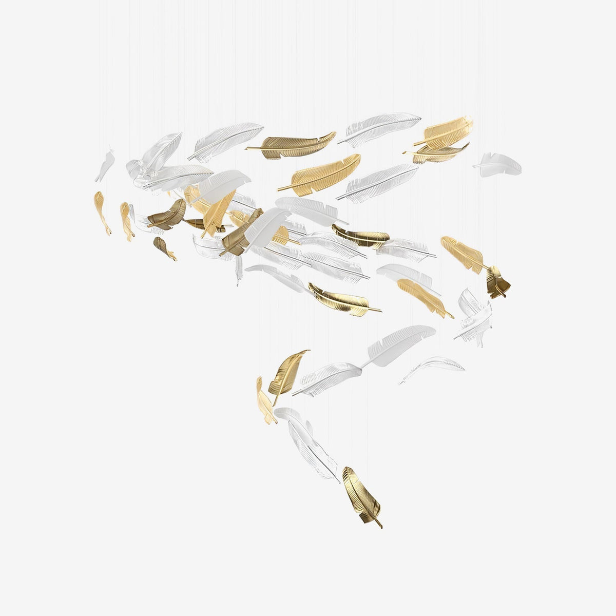 Vardenelle Glass Chandelier-Moonnatur