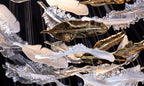 Vardenelle Glass Chandelier-Moonnatur