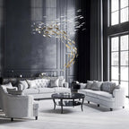 Vardenelle Glass Chandelier-Moonnatur