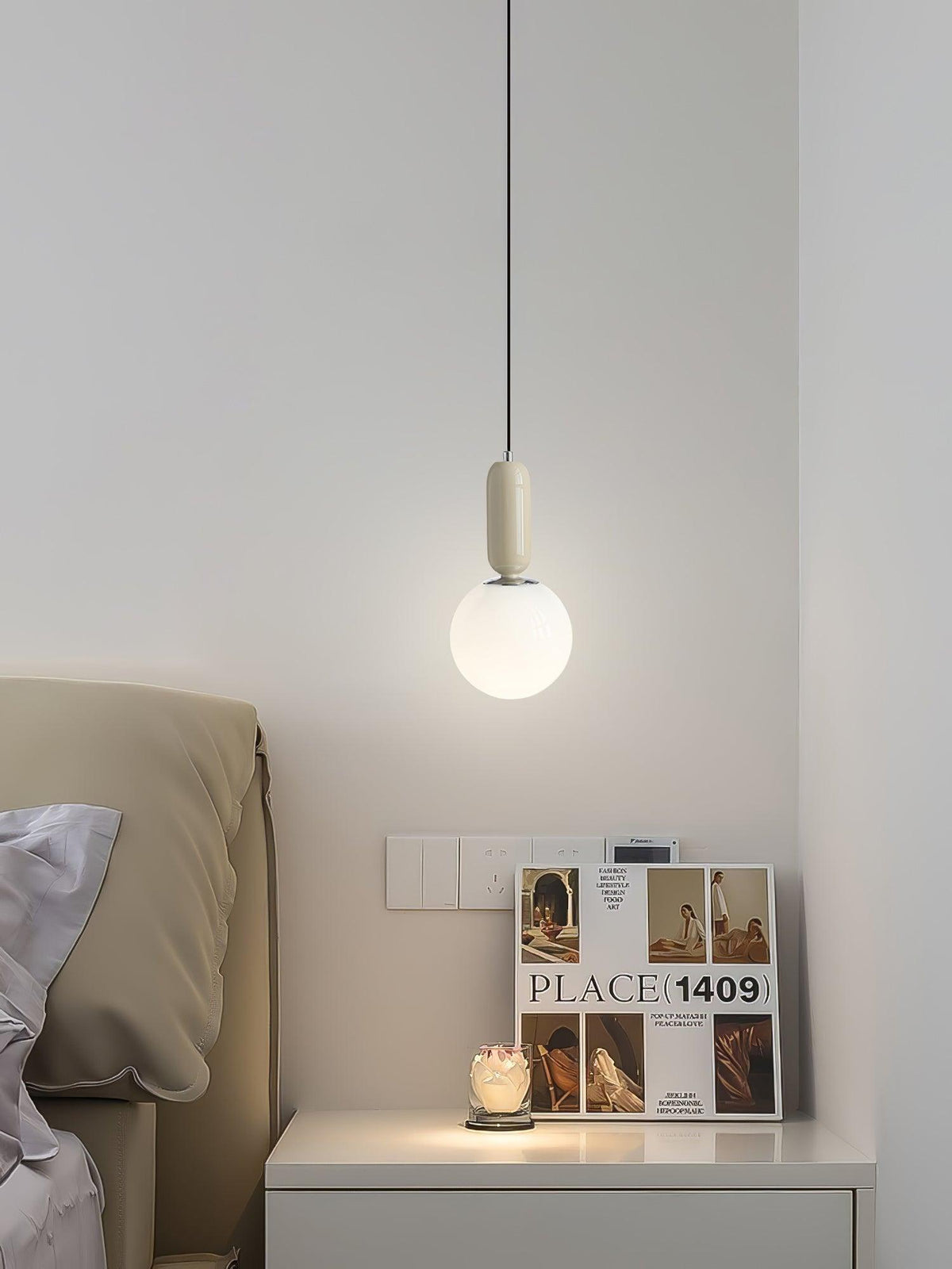 Kaelis Glass Pendant Light-Moonnatur