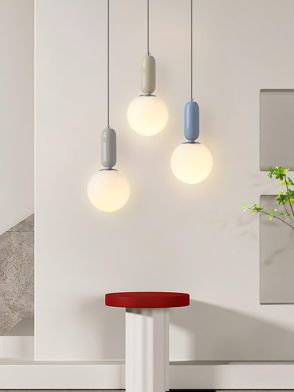 Kaelis Glass Pendant Light-Moonnatur