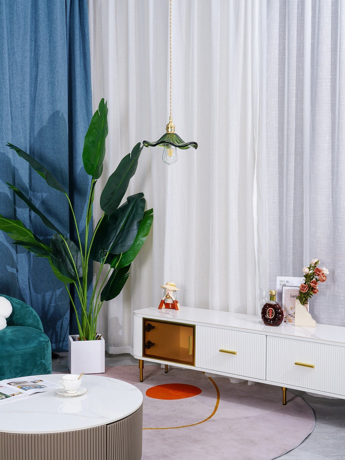Lasmere Glass Pendant Light-Moonnatur