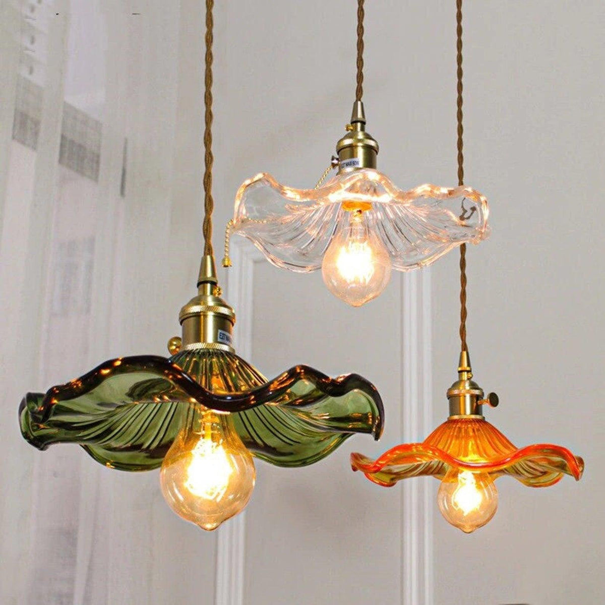 Lasmere Glass Pendant Light-Moonnatur