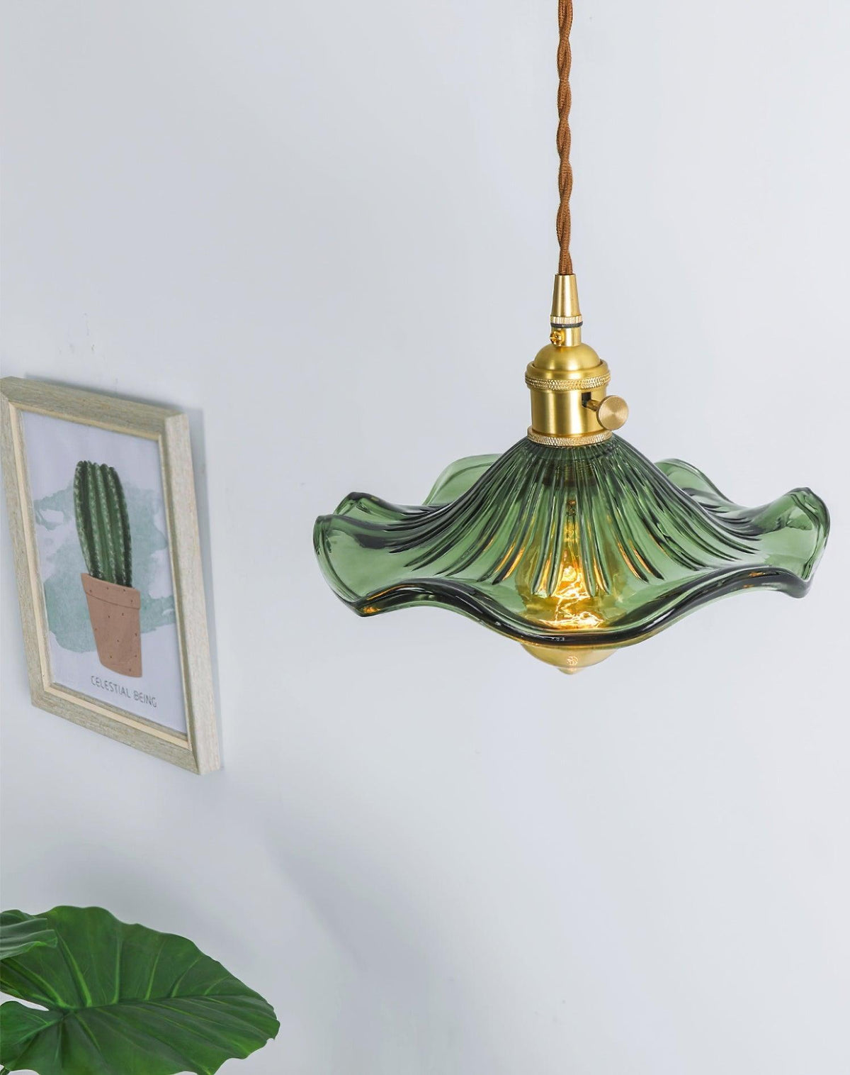 Lasmere Glass Pendant Light-Moonnatur