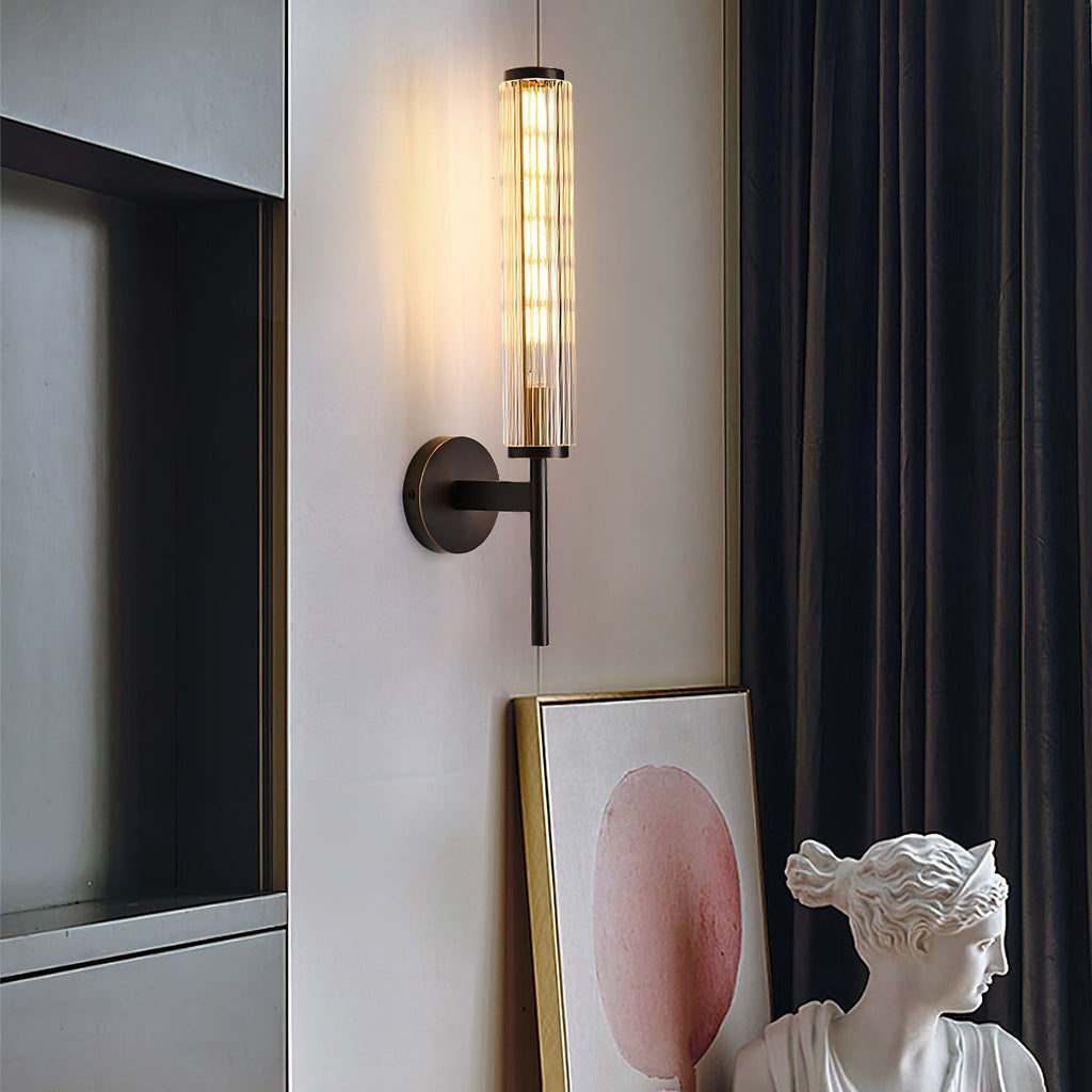 Odenlyn Glass Wall Light-Moonnatur