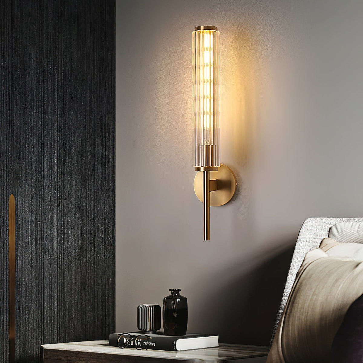 Odenlyn Glass Wall Light-Moonnatur