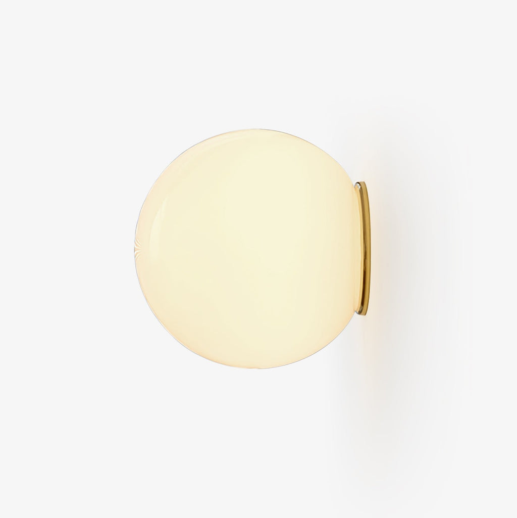 Hazelera Glass Wall Light-Moonnatur