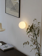 Hazelera Glass Wall Light-Moonnatur