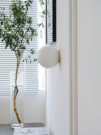Hazelera Glass Wall Light-Moonnatur