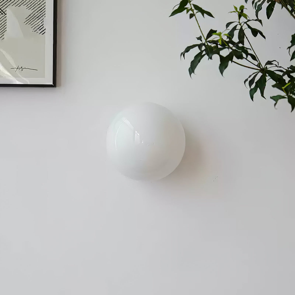Hazelera Glass Wall Light-Moonnatur