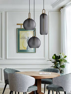 Lyrenina Glass Pendant Light-Moonnatur