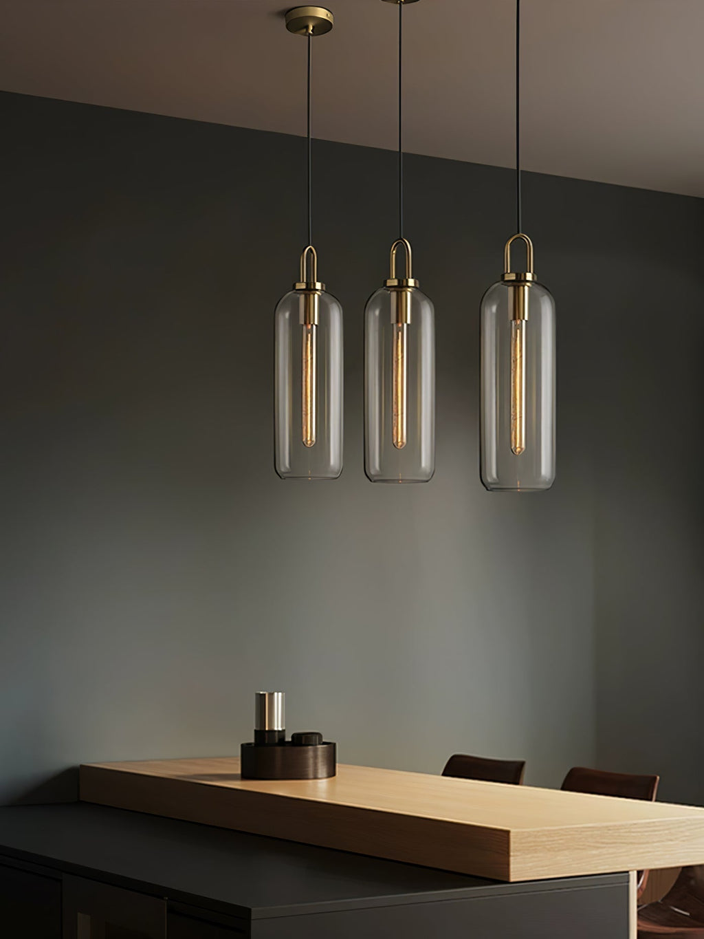 Lyrenina Glass Pendant Light-Moonnatur
