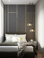 Lyrenina Glass Pendant Light-Moonnatur