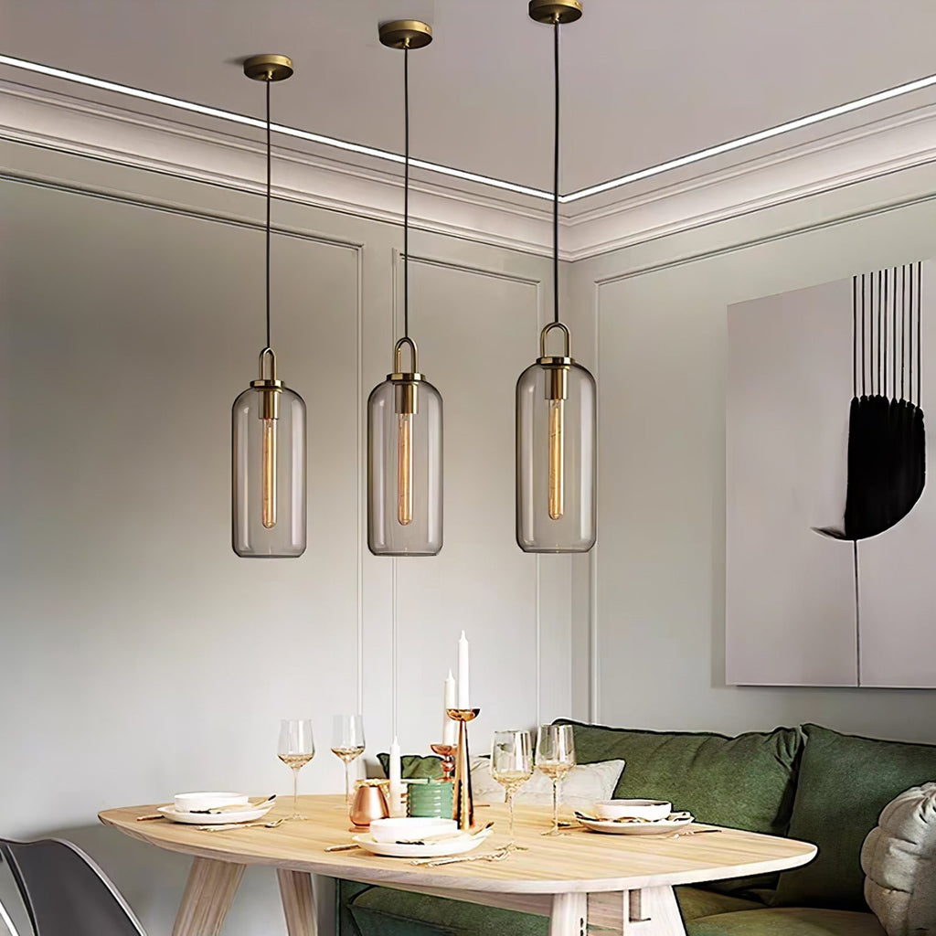 Lyrenina Glass Pendant Light-Moonnatur