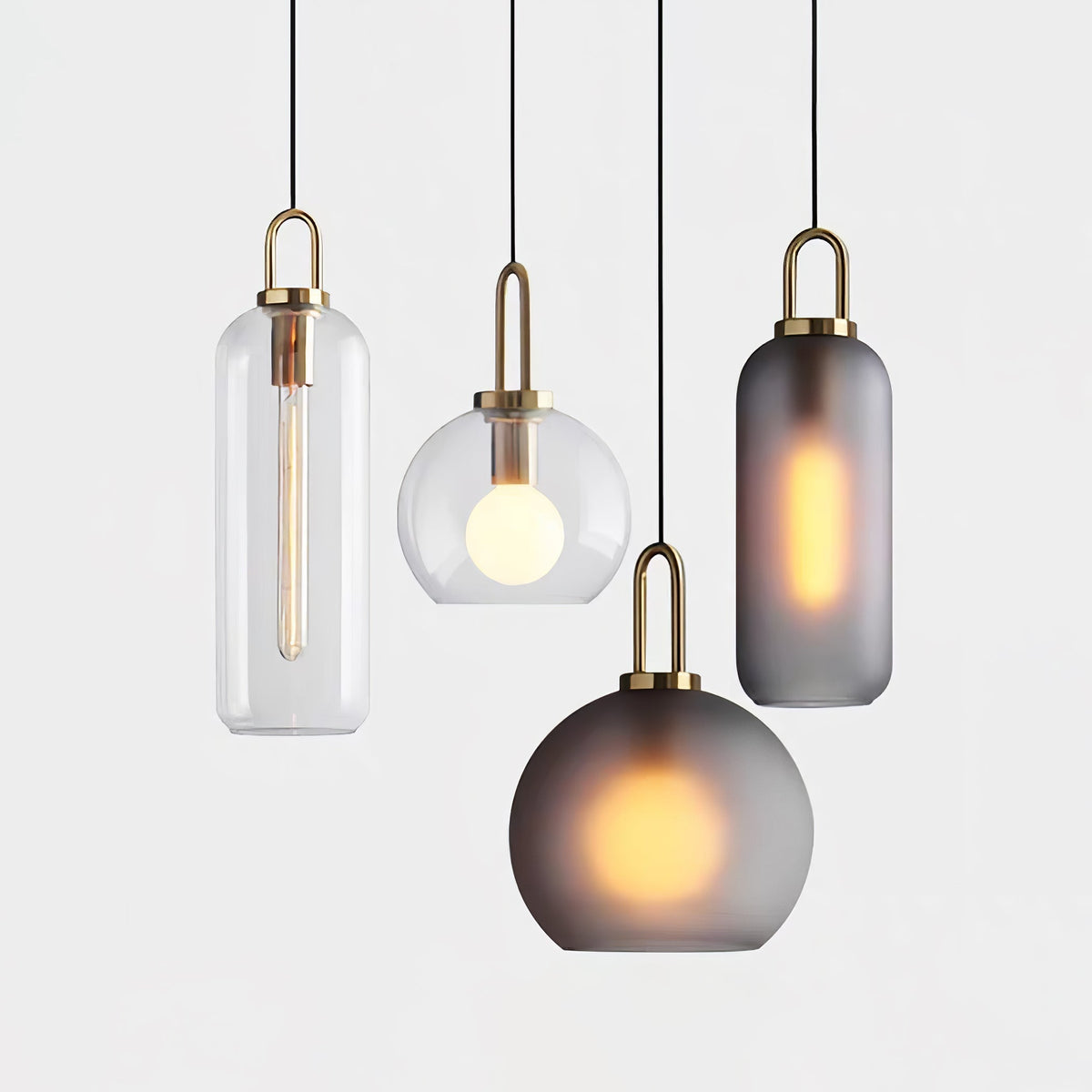 Lyrenina Glass Pendant Light-Moonnatur