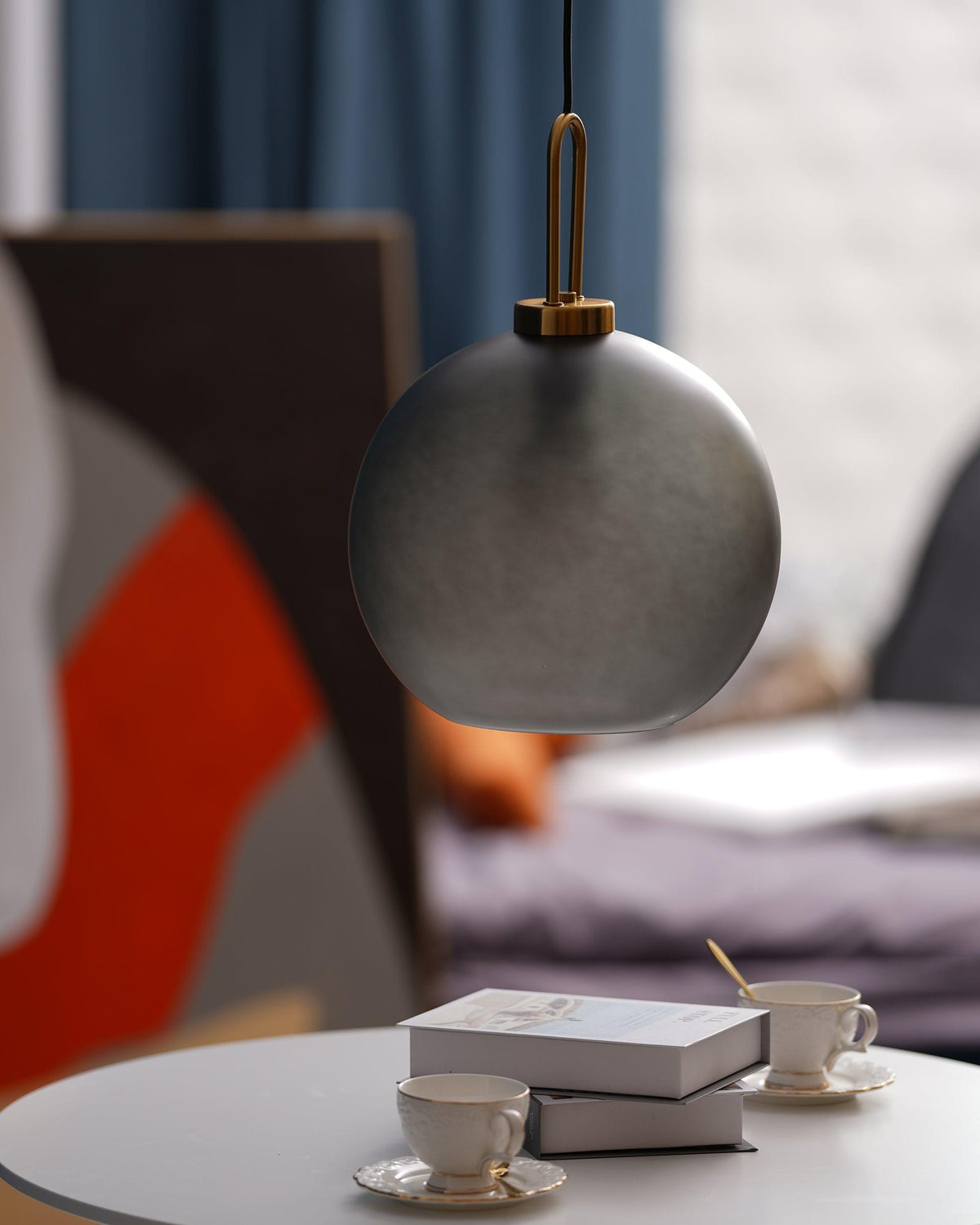 Lyrenina Glass Pendant Light-Moonnatur