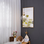 Lyrenina Glass Pendant Light-Moonnatur