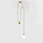Beldeneth Glass Pendant Light-Moonnatur