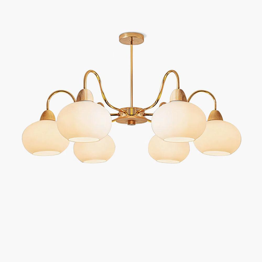 Lindeldale Glass Chandelier-Moonnatur