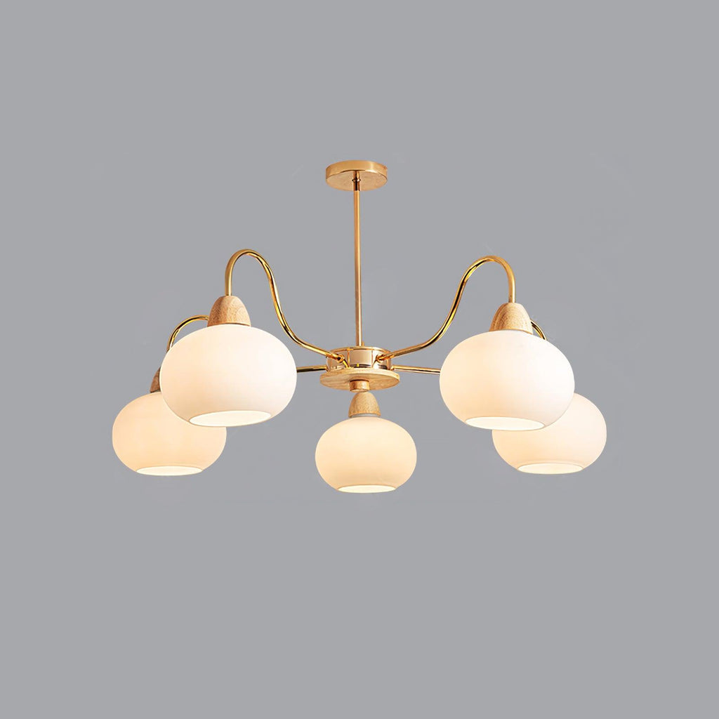 Lindeldale Glass Chandelier-Moonnatur
