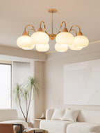 Lindeldale Glass Chandelier-Moonnatur