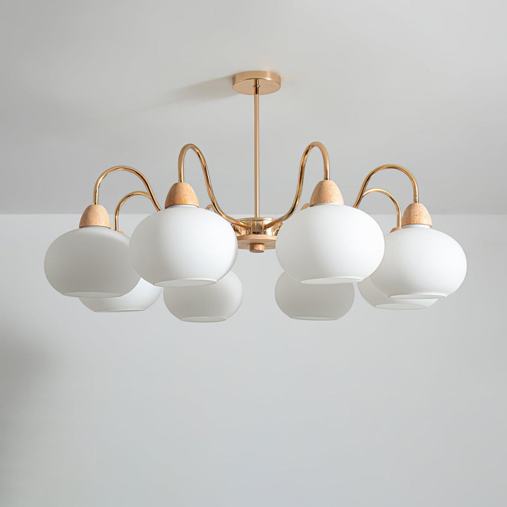 Lindeldale Glass Chandelier-Moonnatur