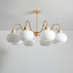 Lindeldale Glass Chandelier-Moonnatur