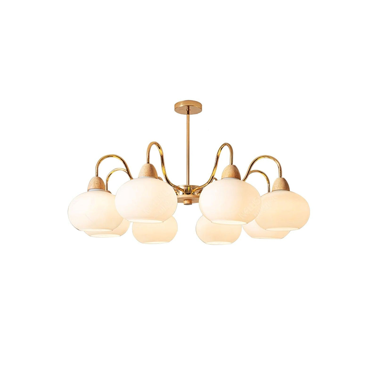 Lindeldale Glass Chandelier-Moonnatur