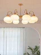 Lindeldale Glass Chandelier-Moonnatur