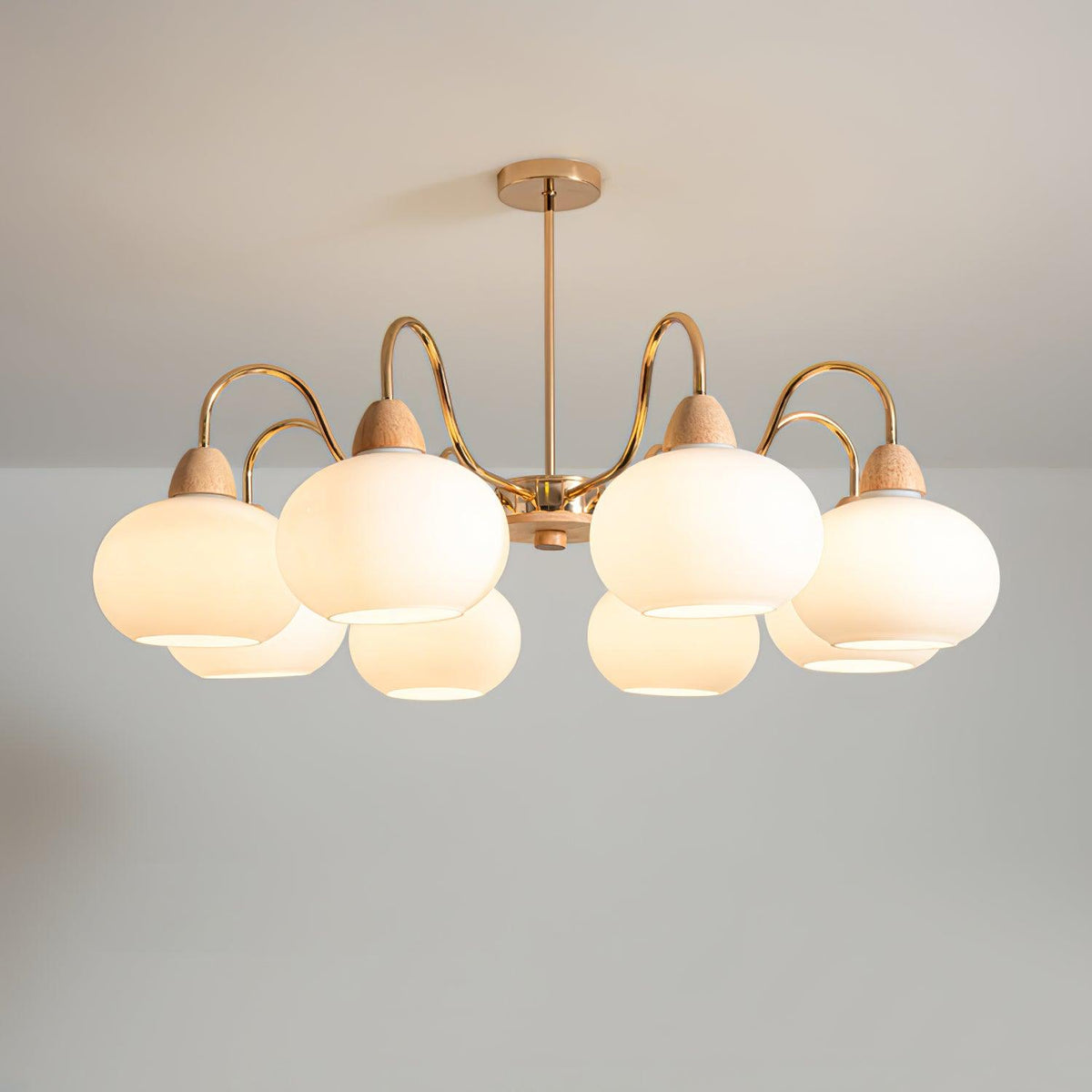 Lindeldale Glass Chandelier-Moonnatur