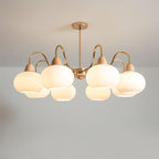 Lindeldale Glass Chandelier-Moonnatur
