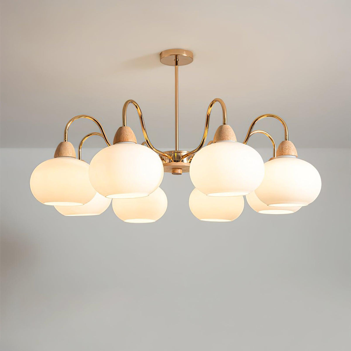 Lindeldale Glass Chandelier-Moonnatur