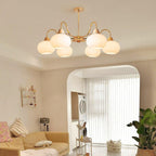 Lindeldale Glass Chandelier-Moonnatur