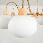 Lindeldale Glass Chandelier-Moonnatur