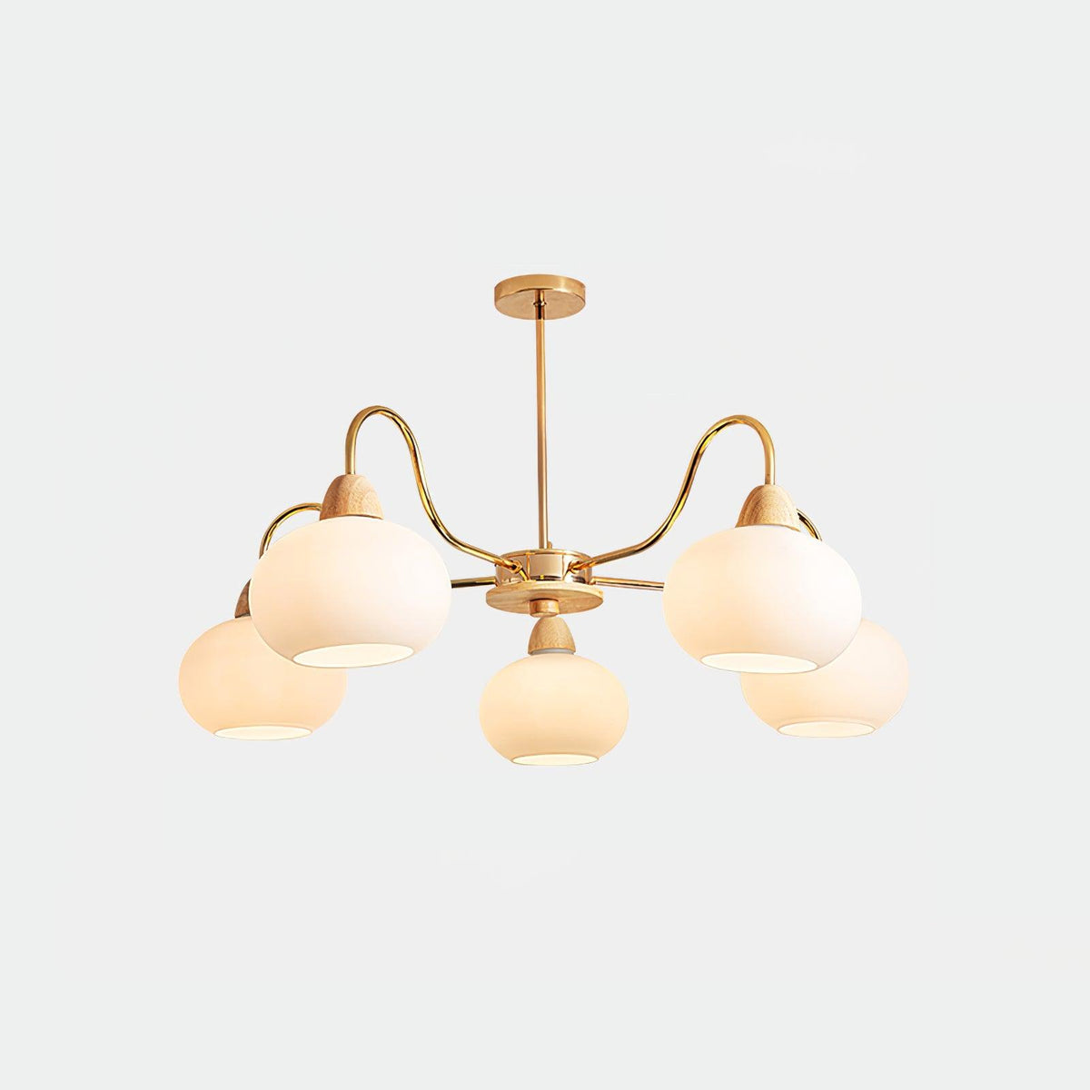 Lindeldale Glass Chandelier-Moonnatur