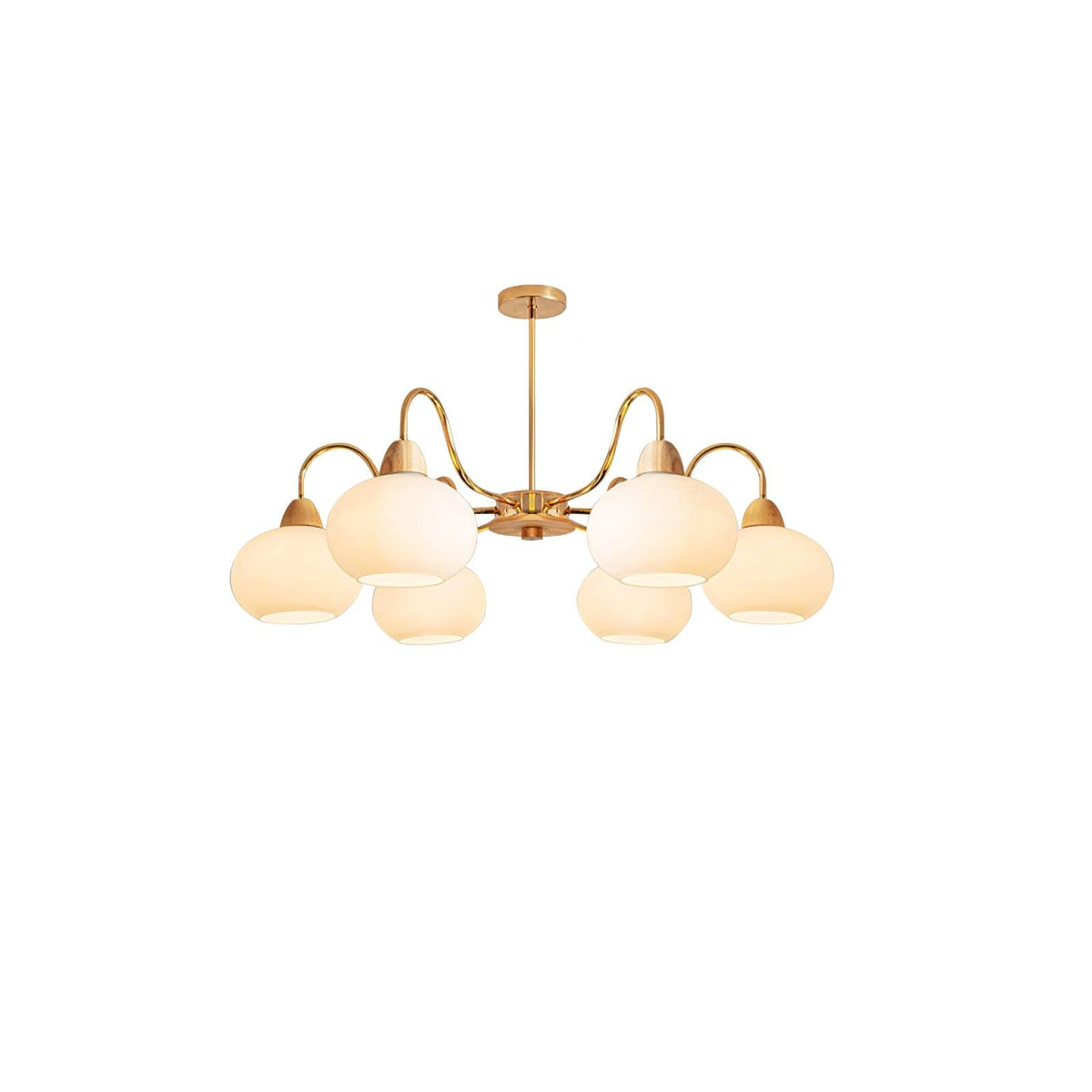 Lindeldale Glass Chandelier-Moonnatur