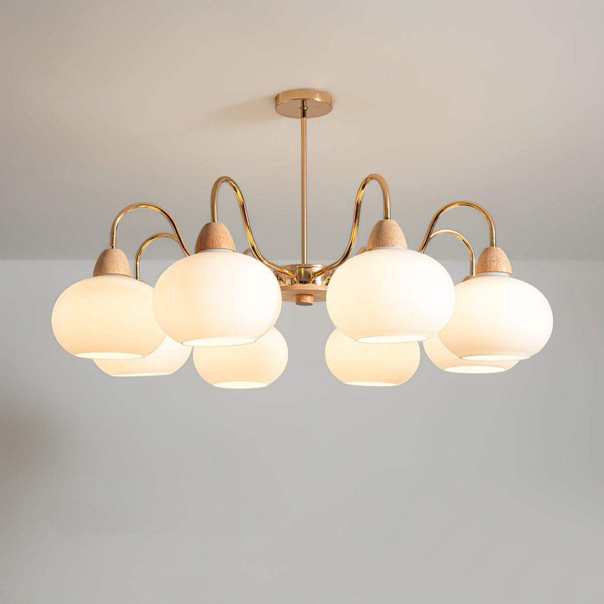 Lindeldale Glass Chandelier-Moonnatur