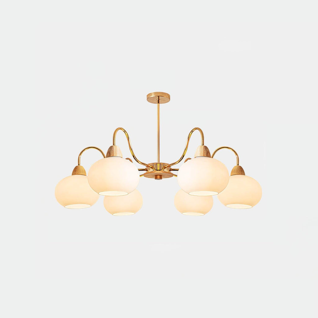 Lindeldale Glass Chandelier-Moonnatur