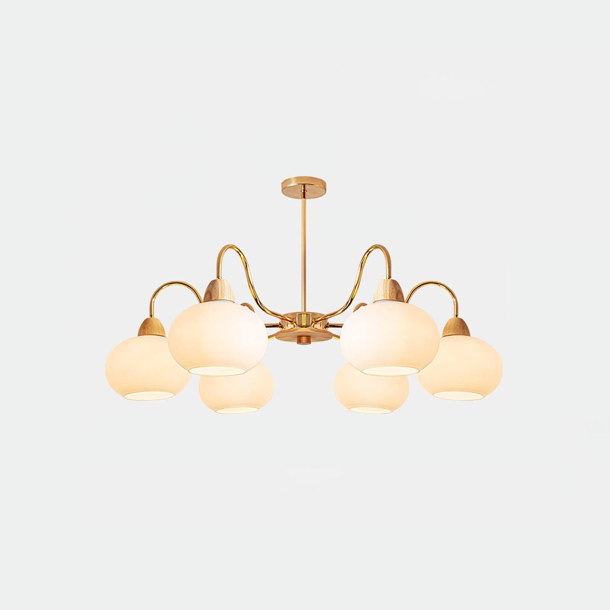 Lindeldale Glass Chandelier-Moonnatur