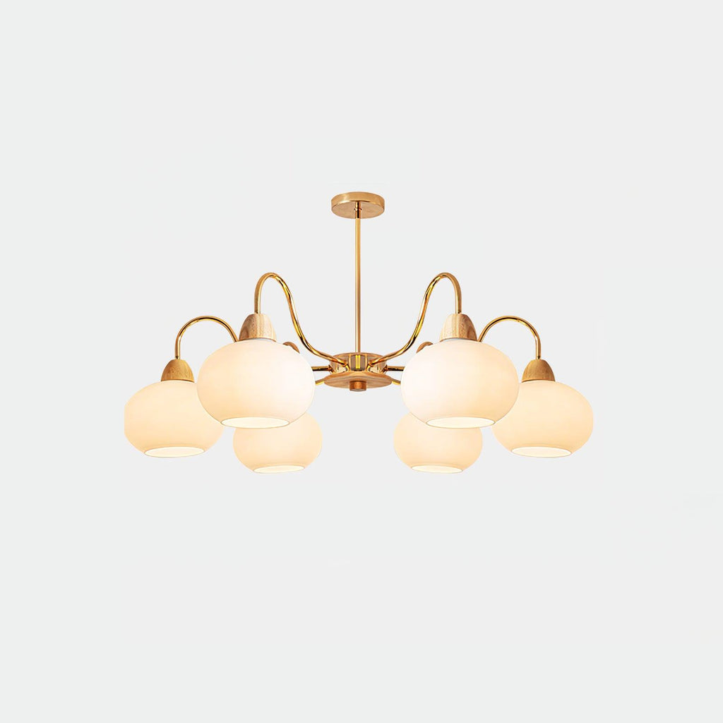 Lindeldale Glass Chandelier-Moonnatur