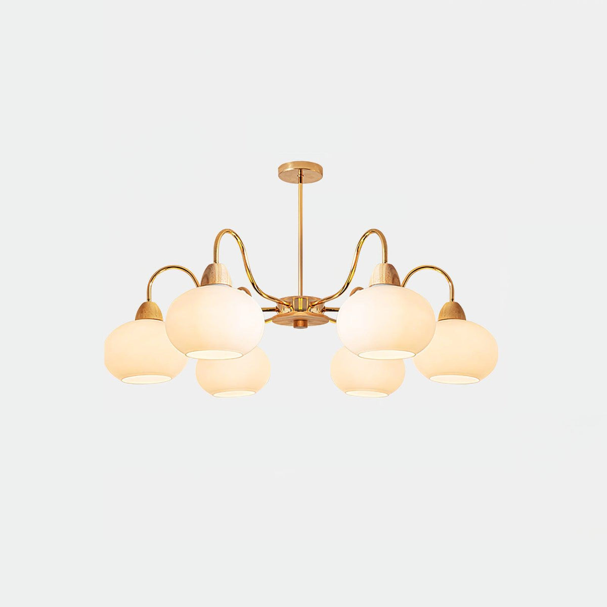 Lindeldale Glass Chandelier-Moonnatur