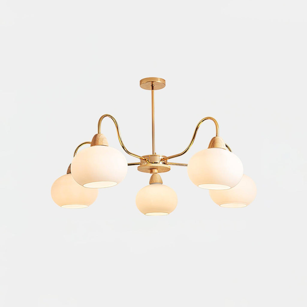 Lindeldale Glass Chandelier-Moonnatur