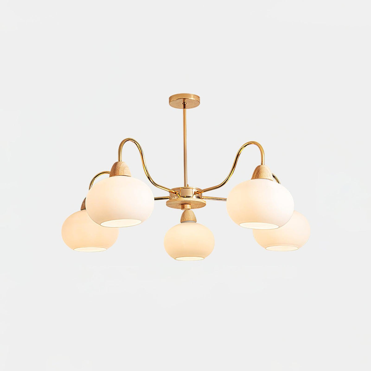 Lindeldale Glass Chandelier-Moonnatur