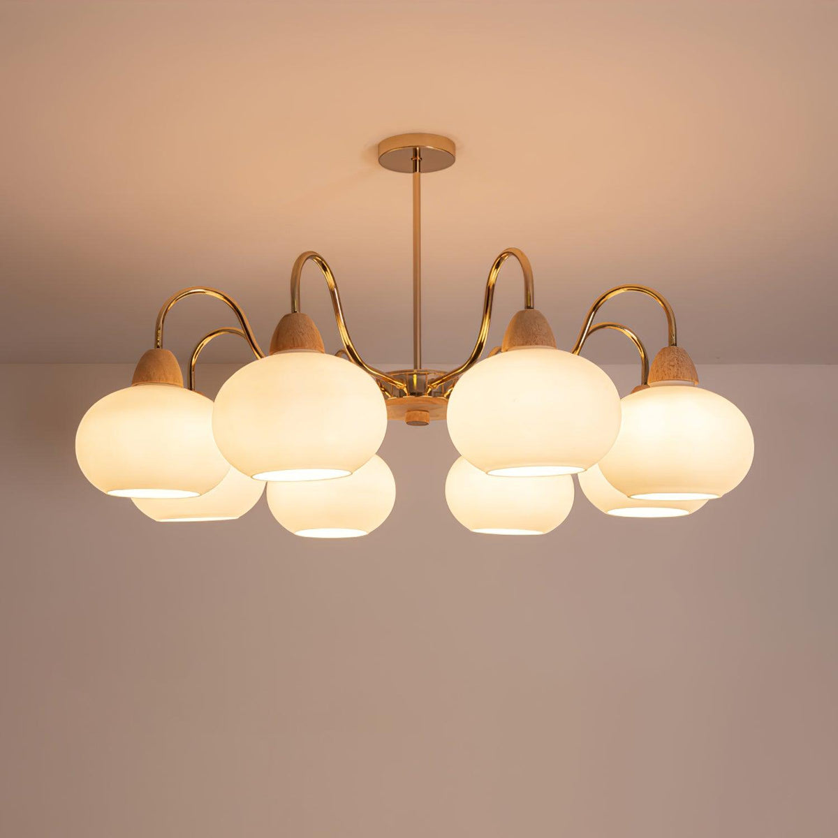 Lindeldale Glass Chandelier-Moonnatur