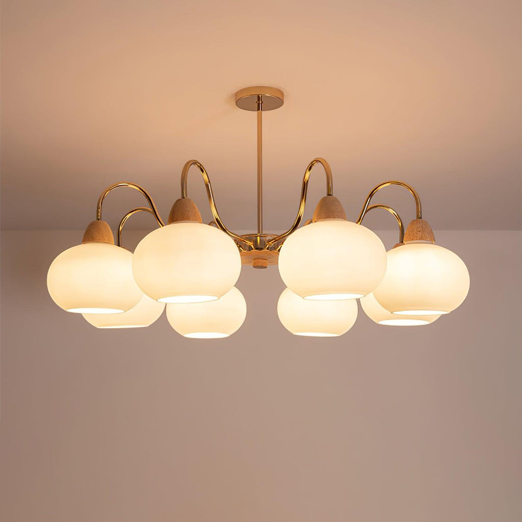 Lindeldale Glass Chandelier-Moonnatur