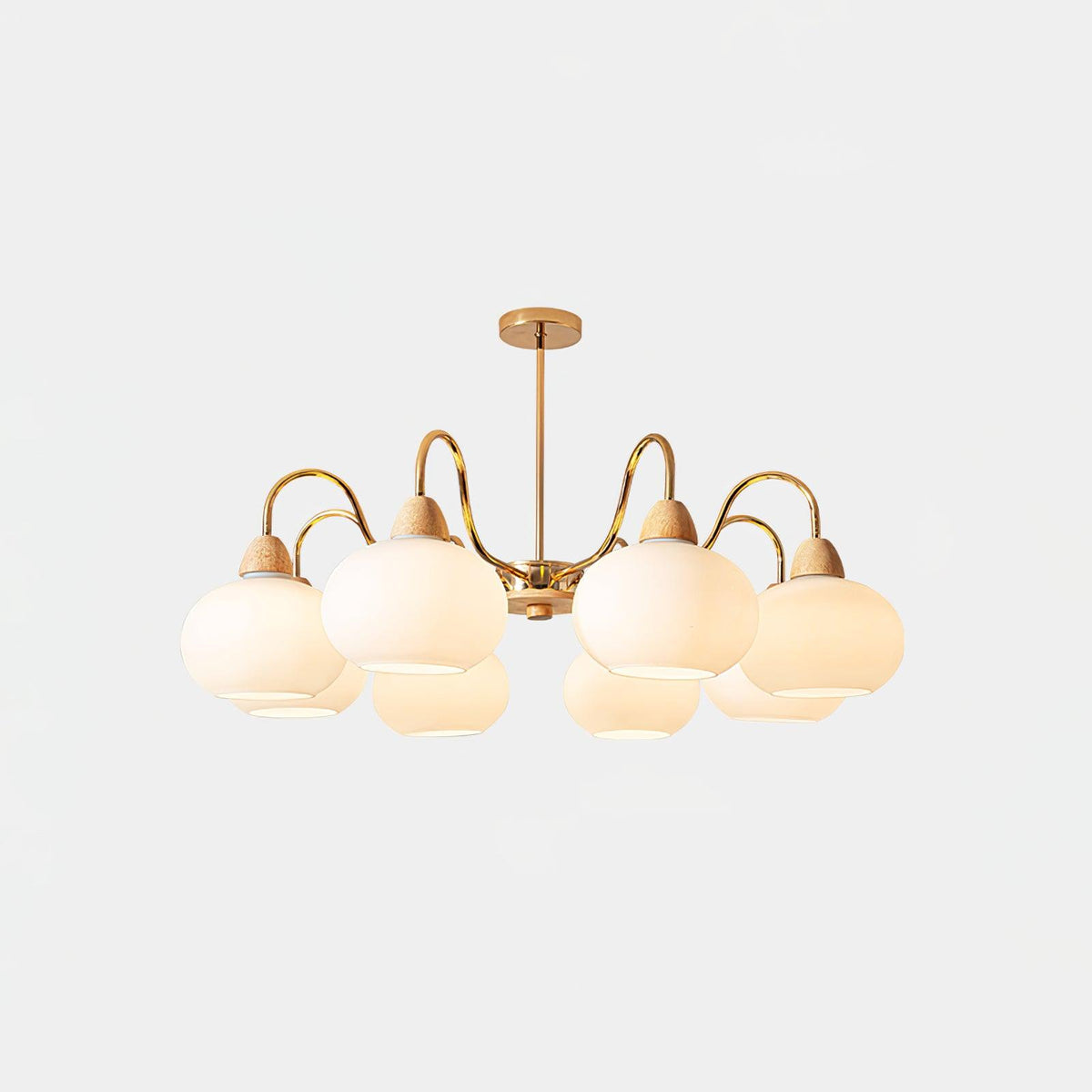Lindeldale Glass Chandelier-Moonnatur