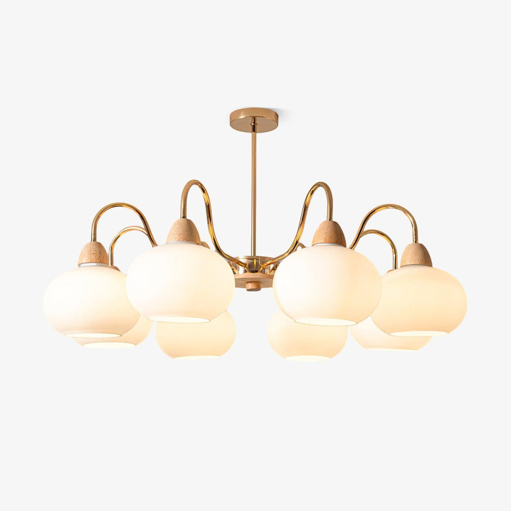 Lindeldale Glass Chandelier-Moonnatur