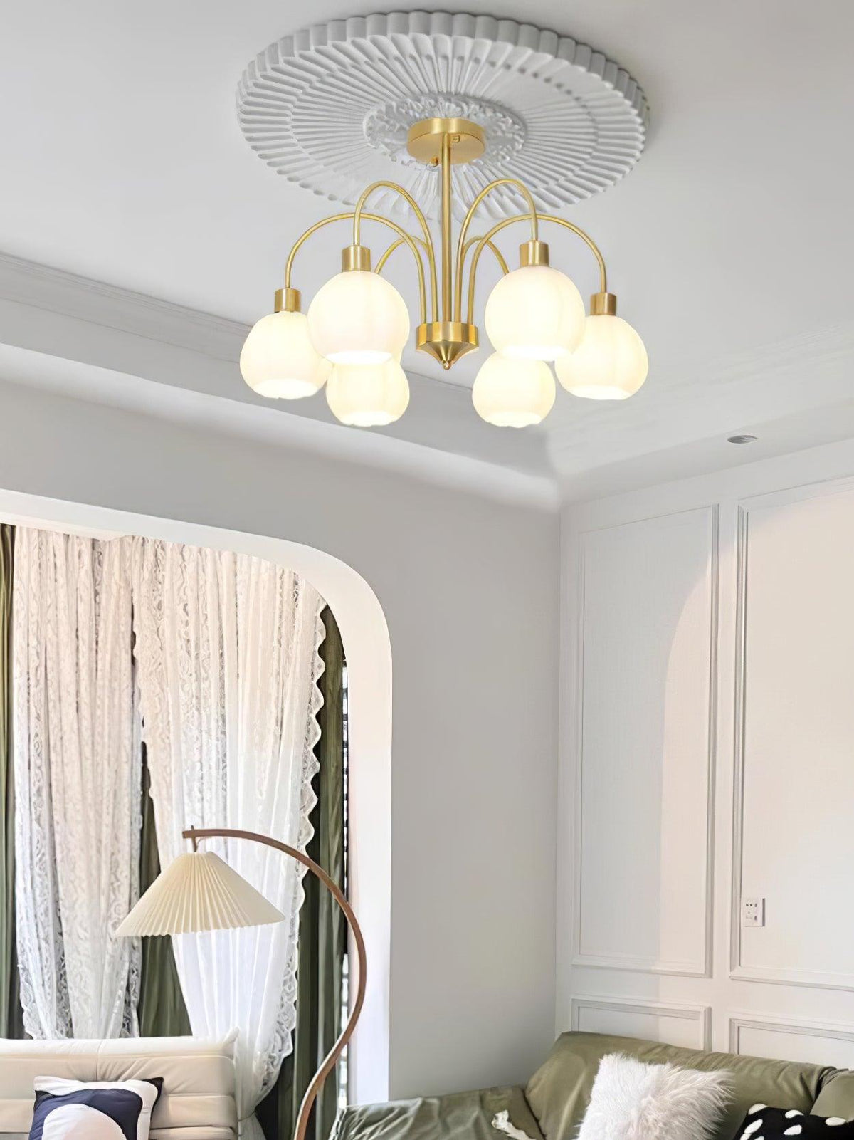 Kesterwick Glass Chandelier-Moonnatur