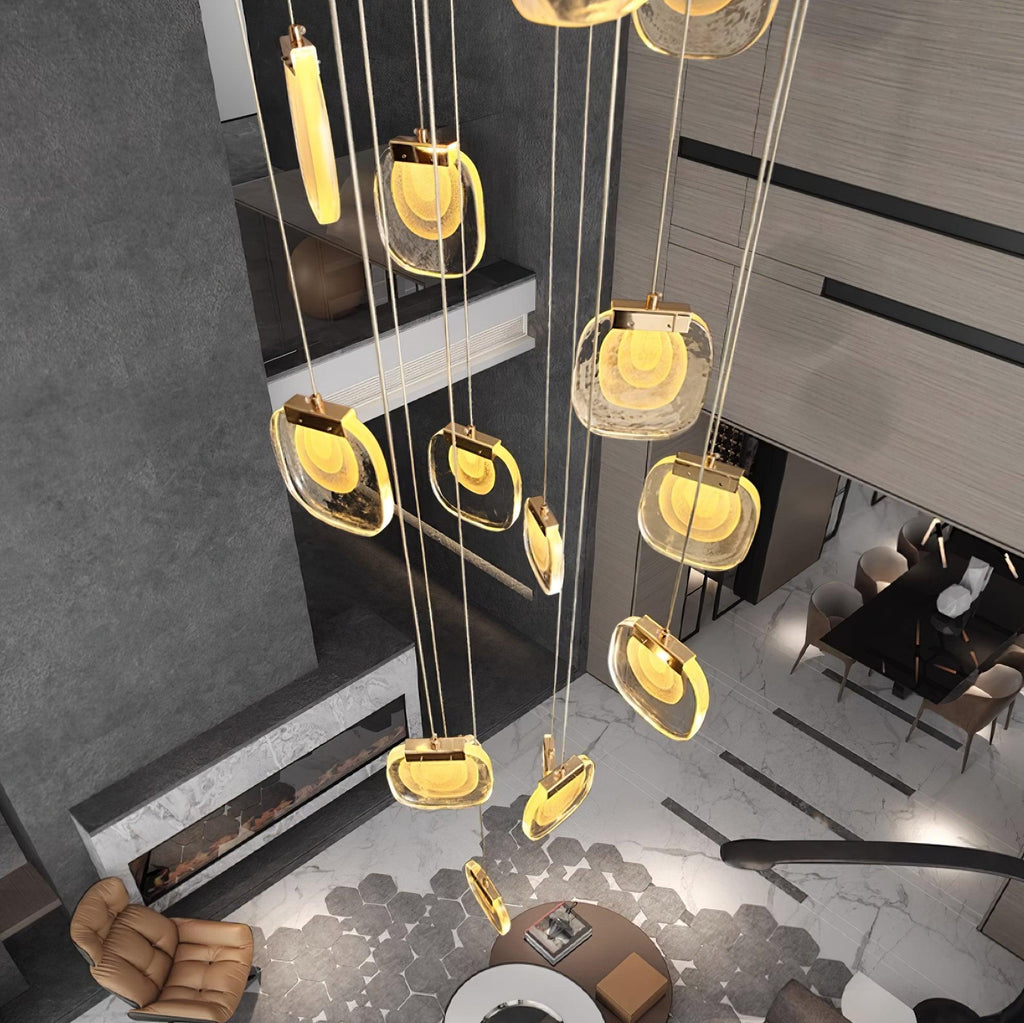 Keldelbrook Glass Pendant Light-Moonnatur